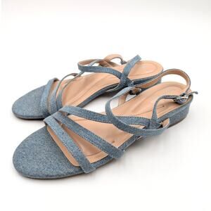 Easy Spirit Segretel Strappy Gladiator Sandals Women's Blue Size US9M EU40